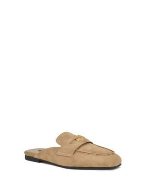 Nine West Evans Penny Loafer Mule - Brown