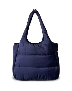 Youzey The Astra Puffy Crossbody Tote - Blue