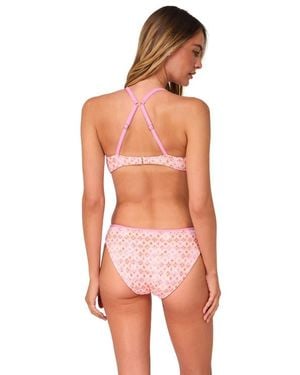 Swim Systems Berkeley Hipster Bikini Swim Bottoms - Red