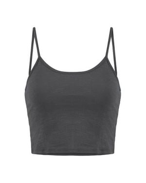 Lezat Tegan Organic Cotton Cami Tank - Gray