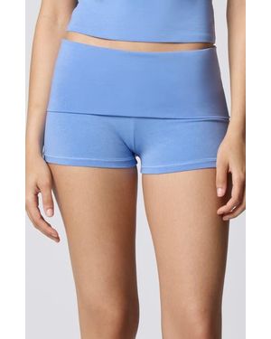 Florence By Mills Fold Down Shorts - Blue