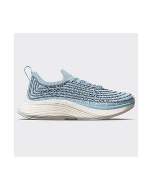 Athletic Propulsion Labs Techloom Zipline Powder Ivory Sneaker - Blue