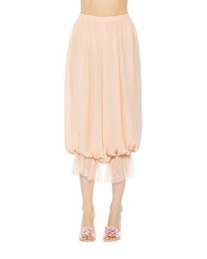 Alexia Admor Jules Bloomer Pants - Natural