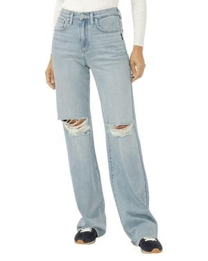 Silver Jeans Co. Highly Desirable Ripped Trouser Jeans - Blue