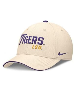 Nike Lsu Tigers 2026 Primetime Swooshflex Hat - Natural