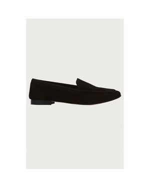 Andrea Carrano Shoes Mare Moccasins - Black