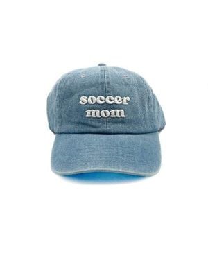 Rey To Z Soccer Mom Baseball Hat - Blue