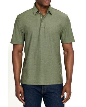 Brooklyn Brigade Solid Mapleton Luxe Cross Dyed Polo - Green
