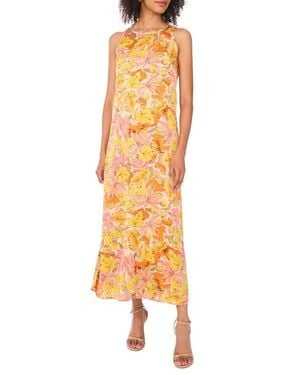 Vince Camuto Sleeveless Maxi Dress - Orange