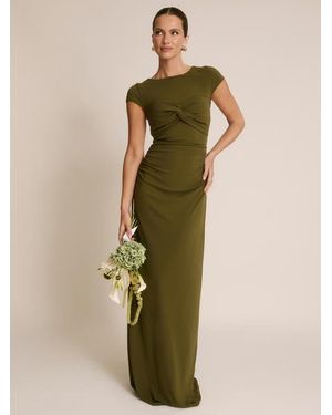 Six Stories Twist Bust Short Sleeve Stretch - Green