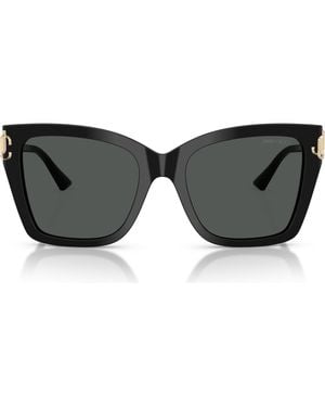 Jimmy Choo 54Mm Square Sunglasses - Black