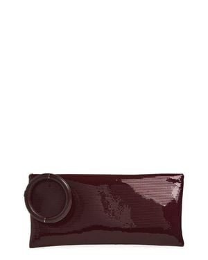 Tom Ford Sequin Embroidery Clutch - Purple