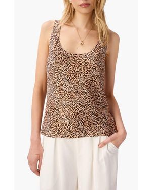 Cami NYC Andressa Silk Shell - Brown
