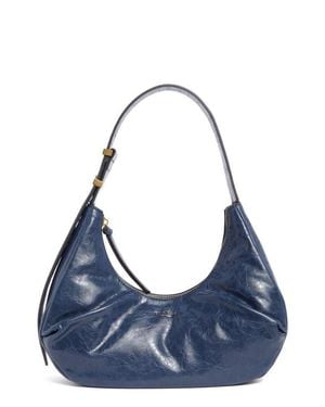 Rag & Bone Hudson Leather Hobo Bag - Blue