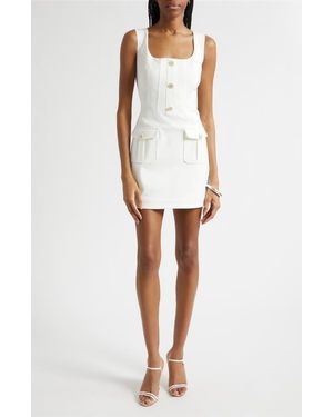 Ramy Brook Azalea Cotton Blend Minidress - White