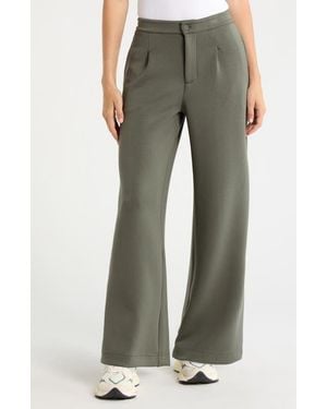 Mpg Dreamweave Pleated Pants - Green