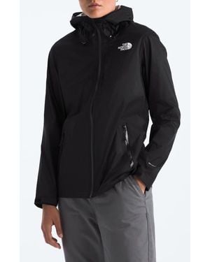 The North Face Alta Vista Hooded Water Repellent Jacket - Black