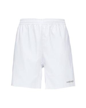 Head Club 6 Inch Tennis Shorts - White
