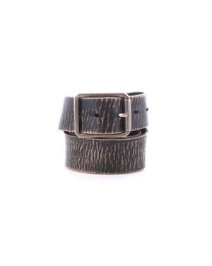 Bed Stu Drifter Leather Belt - Black