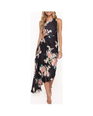 petal and pup kleo one shoulder maxi dress Kleo One Shoulder Maxi Dress - Midnight Orchid