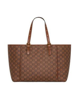 Gerard Darel Heritage Monogram Tote Bag - Brown