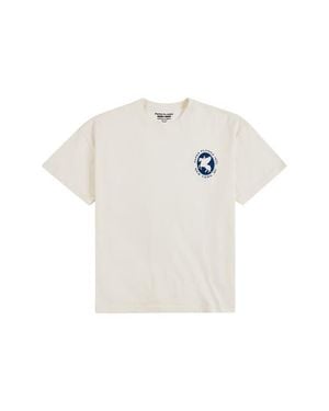 PAPER PLANES Emblem Graphic T-Shirt - White