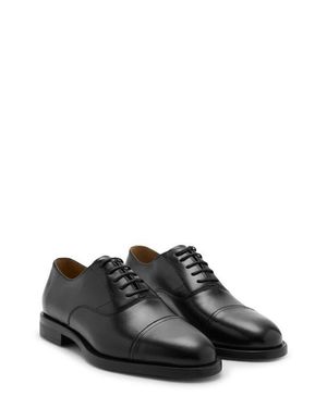 Mango Leather Oxford - Black