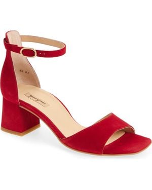 Paul Green Barbee Ankle Strap Sandal - Red