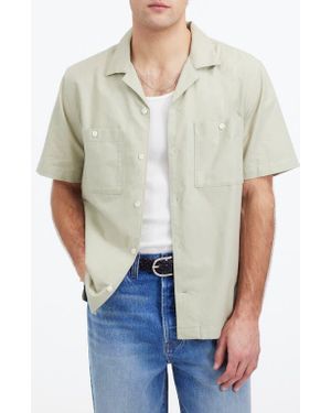 Madewell Twill Camp Shirt - White