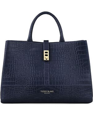 Teddy Blake Lola Croco 15 - Blue