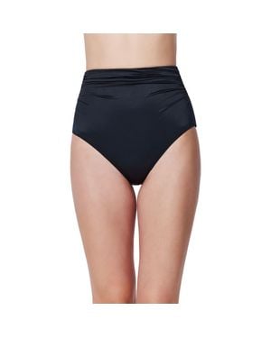 Gottex Mademoiselle High Waist Bikini Bottom - Blue