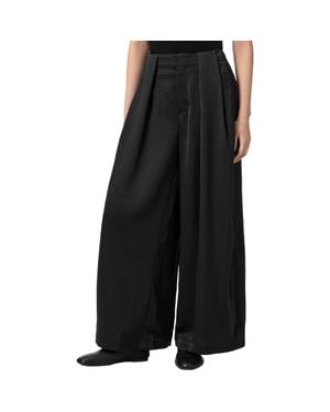 AllSaints Lola Wide Leg Pants - Black