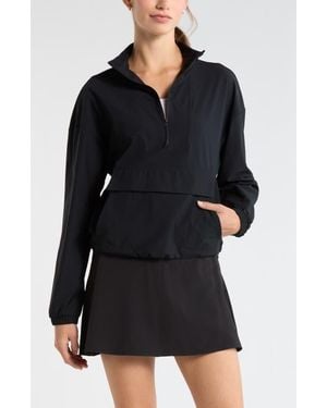 Zella Transit Pullover Jacket - Black