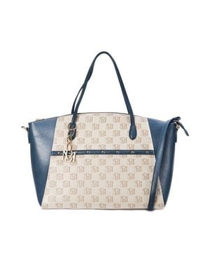 Badgley Mischka Caroline Vegan Leather Weekender Duffel Bag - Multicolor