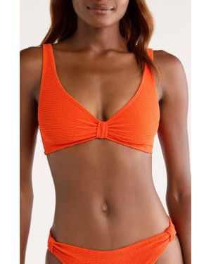 & Other Stories Triangle Bikini Top - Red