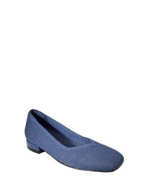 David Tate Union Square Toe Pump - Blue