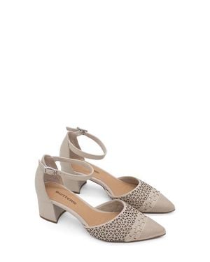 BOTTER Botjanet Xxiii Ankle Strap Pointed Toe Pump - White