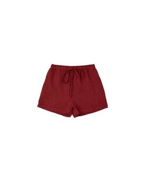 VIR VITA Ida Linen Short - Red