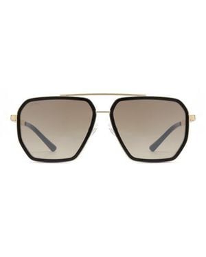 Pm Studios Lagos Metal Sunglasses - Brown