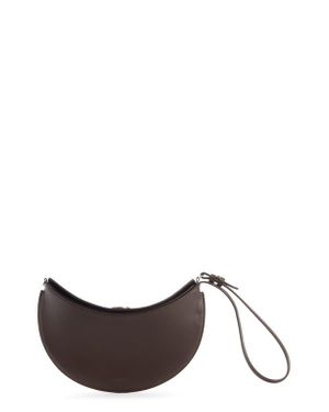 Jacquemus Le Petit Ovalo Leather Clutch - Brown