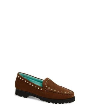 Robert Zur Diane Stud Loafer - Brown
