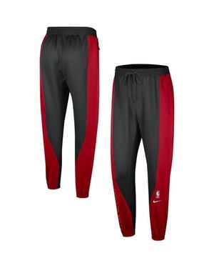 Nike Atlanta Hawks 2023/24 Authentic Showtime Pants - Red
