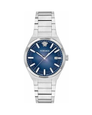 Versace V-Leo Bracelet Watch, 39Mm - Metallic