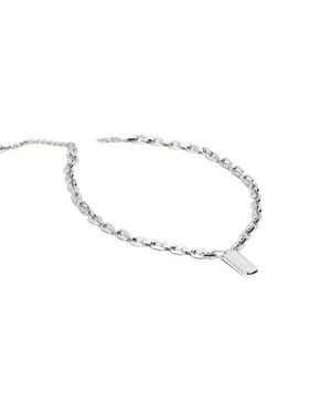 ZARUX Modern Day Necklace - Metallic