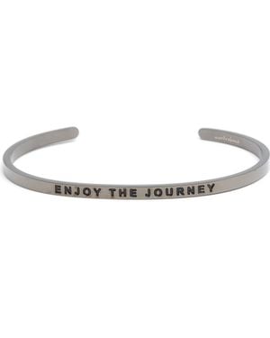 Mantraband 'Enjoy The Journey' Cuff - Metallic