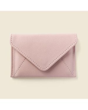 Casupo Mini Envelope Wallet With Rfid Protection - Pink