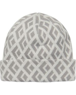 Black Diamond Repeat Beanie - Gray