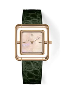 VANNA Umbra Aurora Pearl Watch - Green
