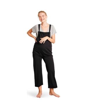 Nom Maternity Imogen Maternity Overalls - Black