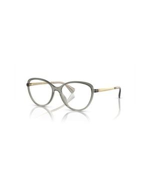 Ralph 53Mm Oval Optical Glasses - Gray